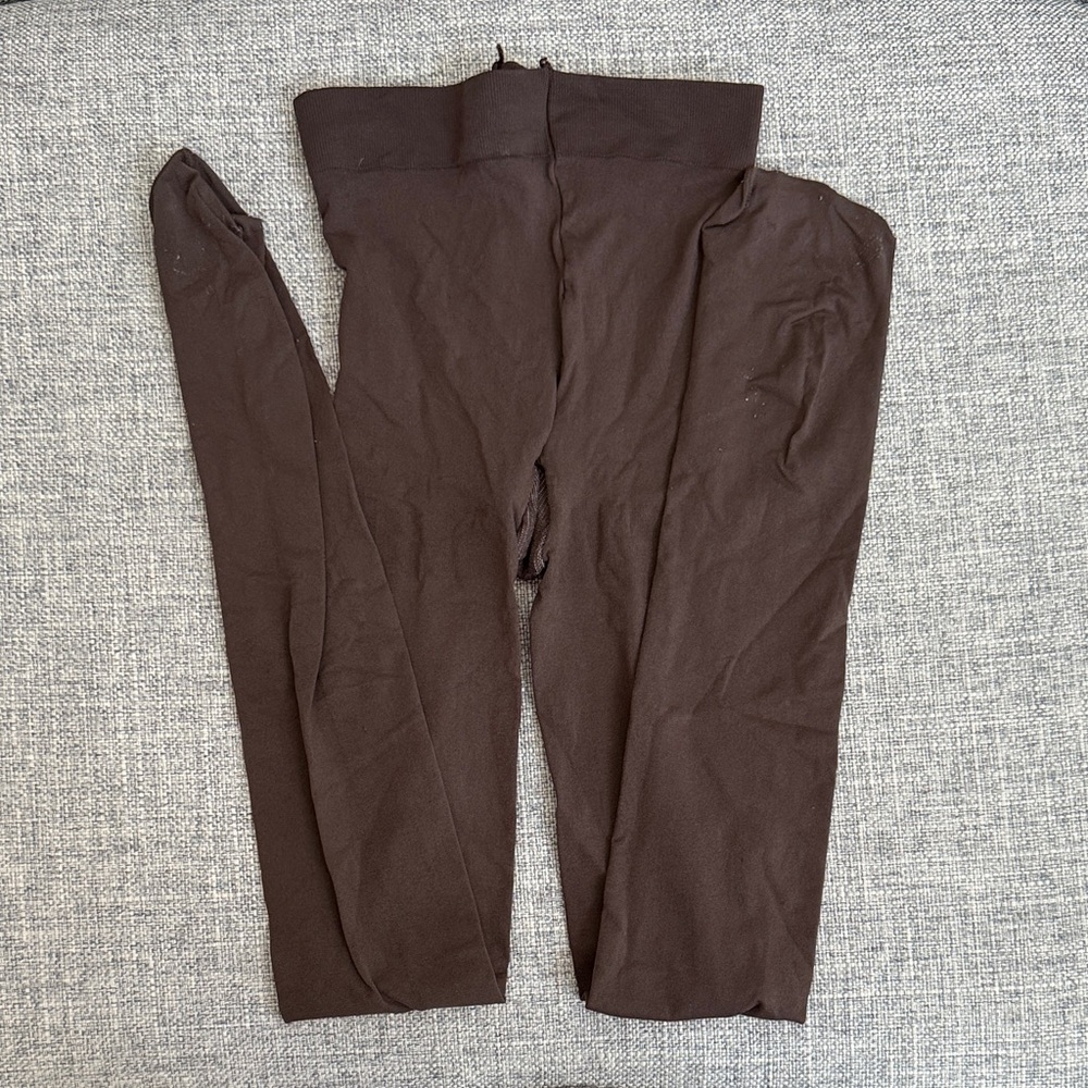 HUE Brown Hosiery Tights